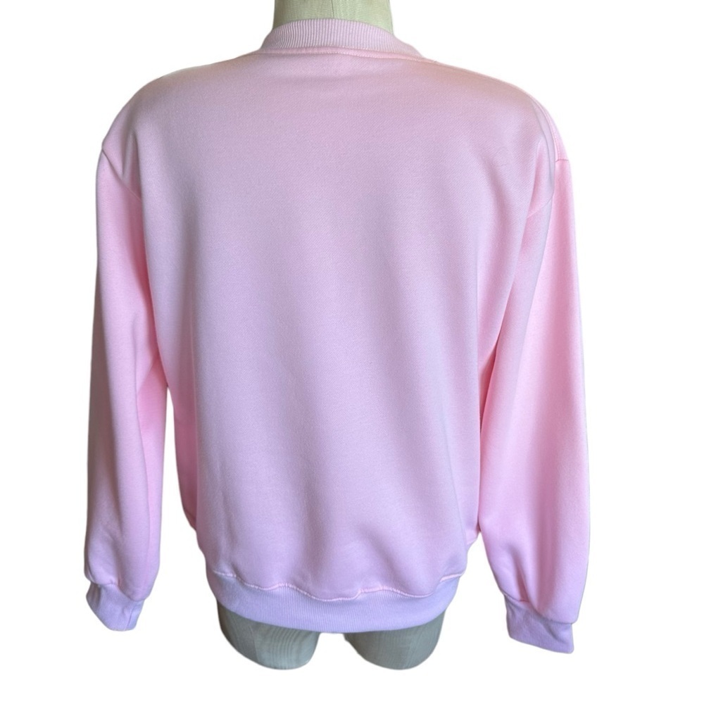 Life Is Better With My Girls Light Pink Long Sleeve Sweatshirt (Runs Very Small) - Picture 4 of 6